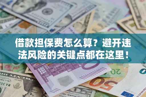武汉借款担保费怎么算？避开违法风险的关键点都在这里！