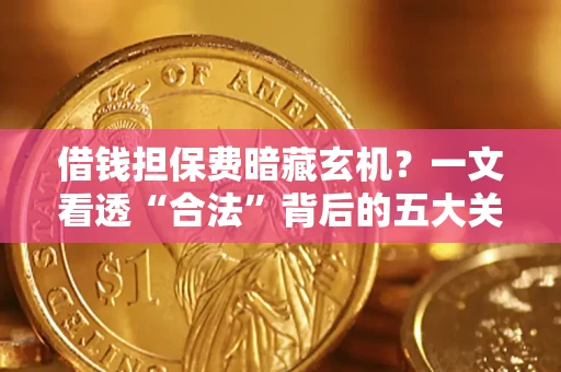 武汉借钱担保费暗藏玄机？一文看透“合法”背后的五大关键陷阱