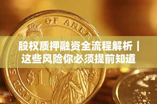 武汉股权质押融资全流程解析｜这些风险你必须提前知道