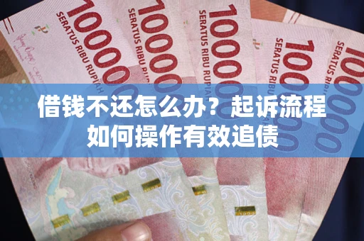 武汉借钱不还怎么办？起诉流程如何操作有效追债