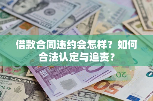 武汉借款合同违约会怎样？如何合法认定与追责？