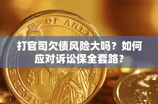 武汉打官司欠债风险大吗？如何应对诉讼保全套路？